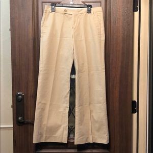 Gap wide leg khakis size 10